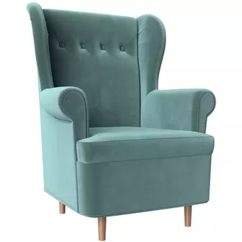 Кресло Торин (велюр бирюзовый) Лига Диванов 100922