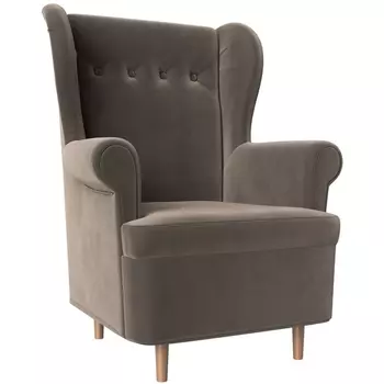 Кресло Торин (велюр коричневый) Лига Диванов 100924