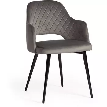 Кресло VALKYRIA (mod. 711) / 1 шт. в упаковке (Ткань,Металл /Серый,Черный) Tetchair