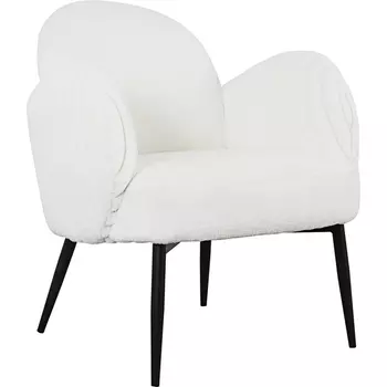 Кресло Wave Stripes букле белый Stool Group (арт.УТ000038941)