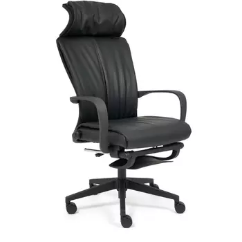 Кресло WING черный (кож/зам) Tetchair 113240 14199