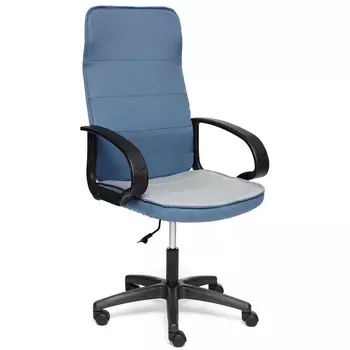 Кресло WOKER синий/серый (ткань) (Tetchair)