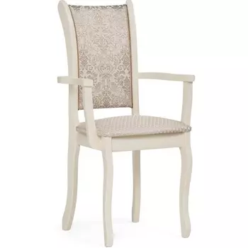 Кресло Woodville Вилмот кремовый / бежевый 527063