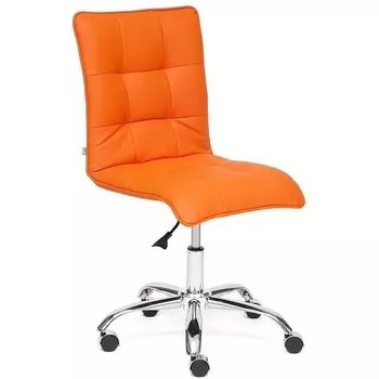Кресло оранжевый (кож/зам) Tetchair 11191 12252