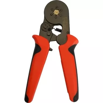 Кримпер для обжима штыревых втулочных наконечников 6 сегментов Stekker 49612