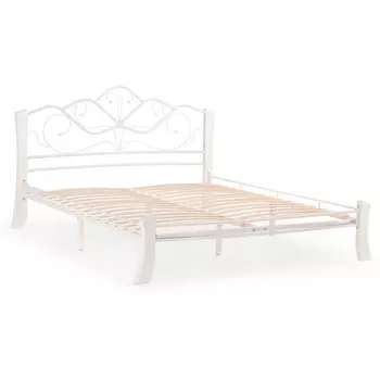 Двуспальная кровать Woodville Виктори 4 160х200 белая 403006