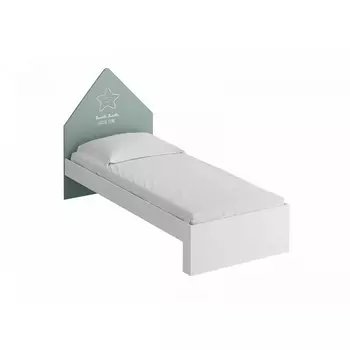 Кровать Campi light ОГОГО 341324 (зеленый) ОГОГО Обстановочка!