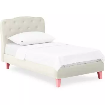 Кровать Candy ОГОГО (арт.785939), (Ткань/Белый,Розовый) ОГОГО Обстановочка!