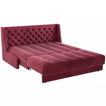 Кровать-диван прямой бордовый, 160 D1 Ричмонд AAA41324018 Premier 13 D1 furniture