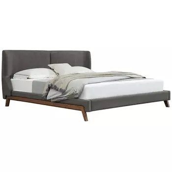 Кровать ESF GC1705 (160-200) темно серый FA905-33