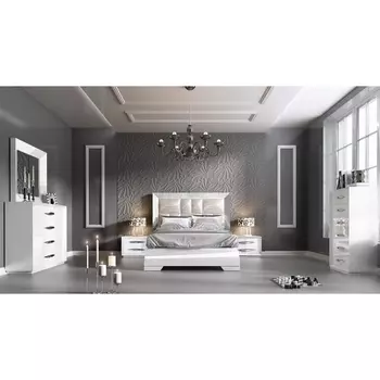 Кровать (180 х200) белый Franco CARMEN 1032 (180*200) whi