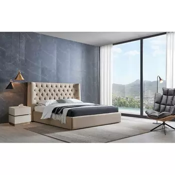 Кровать GC1726 (180-200) FA272-01 ESF 180BEIGE