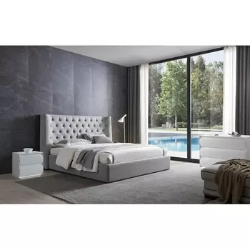 Кровать GC1726 (180-200) серый FA905-31 ESF 180GREY