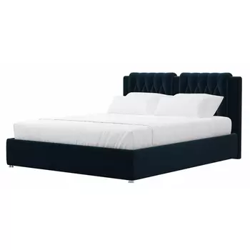 Кровать Камилла (велюр голубой) Лига Диванов 101305