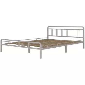 Кровать КМД 8 Леон 160 белая, 101493 Форвард