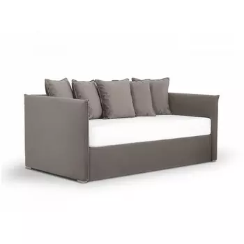 Кровать-кушетка Milano ОГОГО 780187 (серый) ОГОГО Обстановочка!