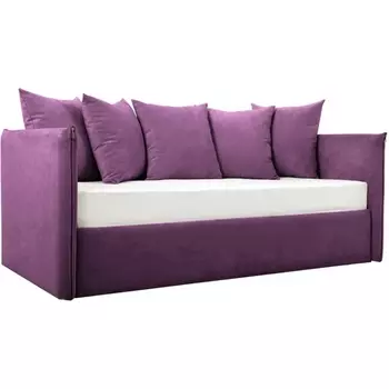 Кровать-кушетка Milano ОГОГО (арт.331523), (Ткань/Сиреневый) ОГОГО Обстановочка!