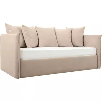 Кровать-кушетка Milano ОГОГО (арт.331537), (Ткань/Бежевый) ОГОГО Обстановочка!