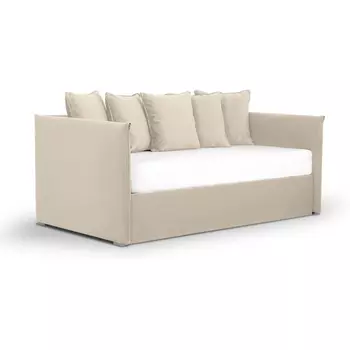 Кровать-кушетка Milano ОГОГО (арт.685183), (Ткань/Бежевый) ОГОГО Обстановочка!