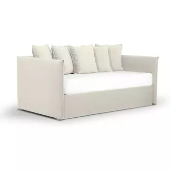 Кровать-кушетка Milano ОГОГО (арт.780185), (Ткань/Белый) ОГОГО Обстановочка!