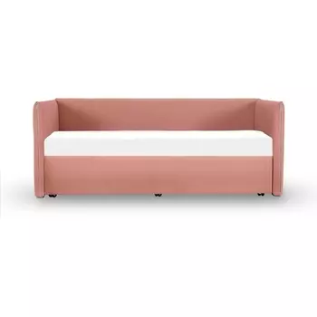 Кровать-кушетка Milano ОГОГО (арт.808368), (Ткань/Розовый) ОГОГО Обстановочка!