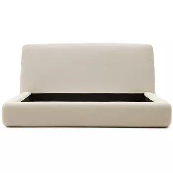 Кровать La Forma (ex Julia Grup) Martina (Бежевый/ Бук,МДФ) 178492