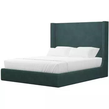 Кровать Ларго (велюр бирюзовый) Лига Диванов 101318