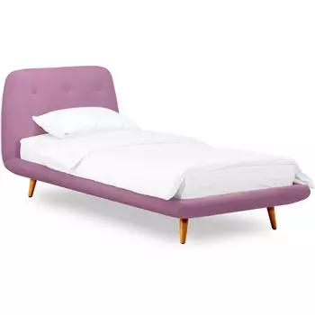 Кровать Loa 900 ОГОГО (арт.567460), (Ткань/Сиреневый) ОГОГО Обстановочка!