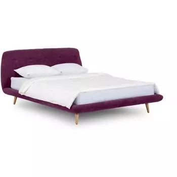 Кровать Loa ОГОГО (арт.464182), (Ткань/Фиолетовый) ОГОГО Обстановочка!