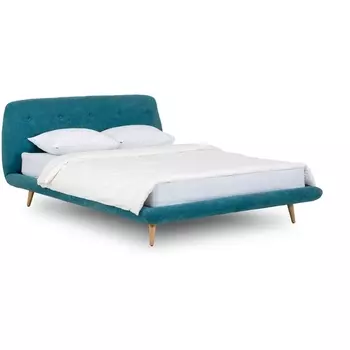 Кровать Loa ОГОГО (арт.464183), (Ткань/Зеленый) ОГОГО Обстановочка!