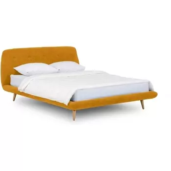 Кровать Loa ОГОГО (арт.464186), (Ткань/Желтый) ОГОГО Обстановочка!