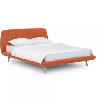 Кровать Loa ОГОГО (арт.464187), (Ткань/Оранжевый) ОГОГО Обстановочка!