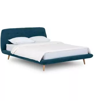 Кровать Loa ОГОГО (арт.468016), (Ткань/Бирюзовый) ОГОГО Обстановочка!