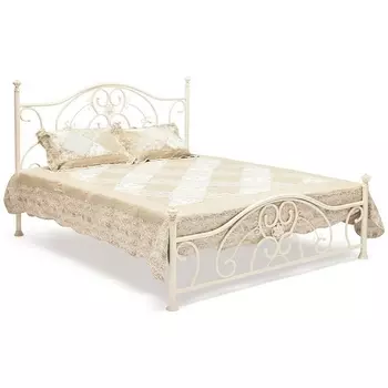 Кровать металлическая Античный белый (Antique White) Tetchair 7905 9328