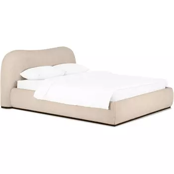 Кровать Patti с подъемным механизмом ОГОГО (арт.831393), (Ткань,Букле/Бежевый) ОГОГО Обстановочка!