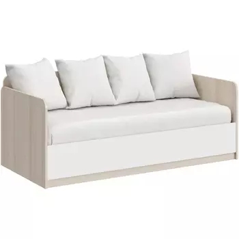 Кровать Play ОГОГО (арт.851541), (ЛДСП/Белый,Ясень Коимбра) ОГОГО Обстановочка!