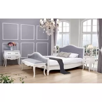 Кровать (180) белая ESF PLC17