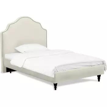 Кровать Queen II ОГОГО Обстановочка! (Ткань/Белый) арт.575003