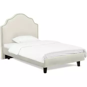 Кровать Queen II ОГОГО Обстановочка! (Ткань/Белый) арт.575162