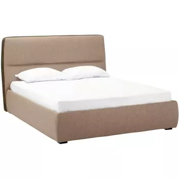 Кровать с ортопедическим основанием и ящиком 1.6 Сканди_Жемчужно-белый R-Home арт.40172025h_Жемчуг