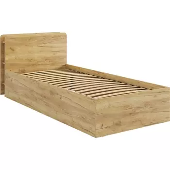 Кровать с основанием "Юниор" 90х200 см Mebelson (Дуб крафт золотой) арт.ZO.SMU-02.2553