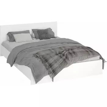 Кровать Woodville Адайн КР-140 140х200 белое дерево / белое дерево