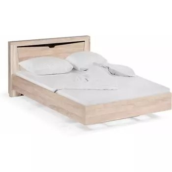 Кровать Woodville Магантия 160х200 с ПМ парящая дуб баррик арт.564779