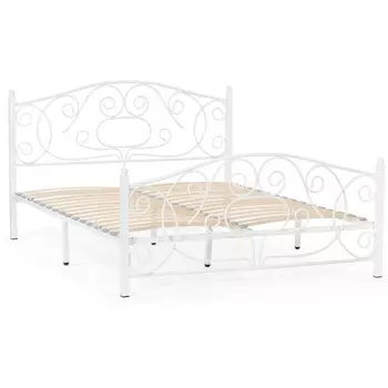 Кровать Woodville Викси 160х200 белая