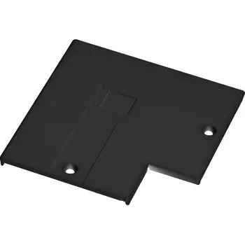 Крышка для L-образного токоподвода, черная Donolux DL010318L