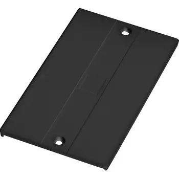 Крышка для прямого токоподвода, черная Donolux DL010318C