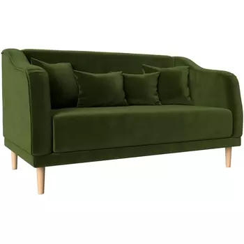 Кухонный диван Киото (микровельвет зеленый) Лига Диванов 113080