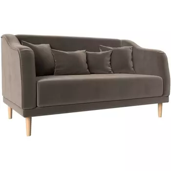 Кухонный диван Киото (велюр коричневый) Лига Диванов 113073