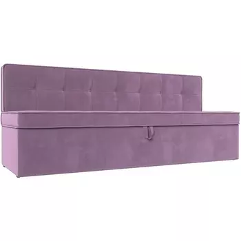 Кухонный диван Техас (микровельвет сиреневый) Лига Диванов 113109