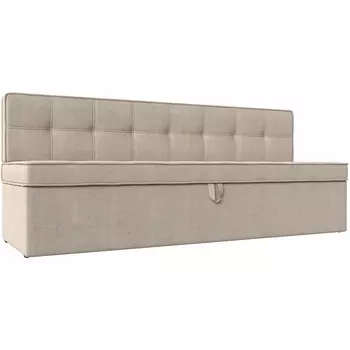 Кухонный диван Техас (Рогожка/Бежевый) Лига Диванов 113112